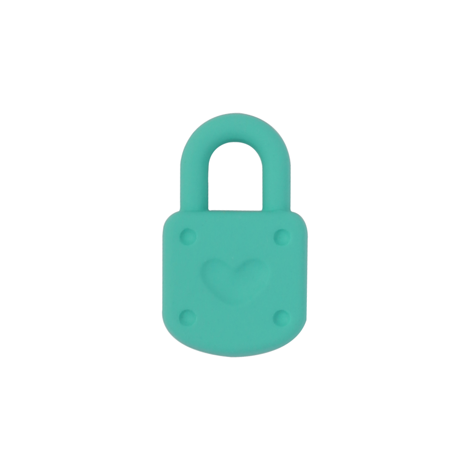 European and American cross-border love accessories, creative small locks, DIY jewelry accessories, mobile phones, bags, keys, pendants wholesale Specification image