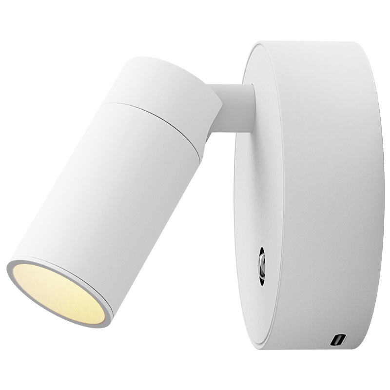 Cross-Border Usb Charging Wall Light Magnetic Amazon Adjustable Spotlight Aisle Hallway Wash Wall Picture Night Light Item Picture