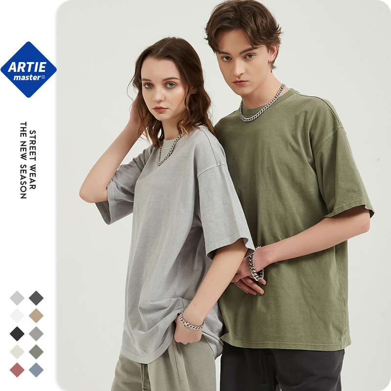 ARTIE hombre | bombazo 250G retro lavable hacer camisetas viejas camisetas hombre libre ChunMian boomer camisetas de hombres Application Scenario