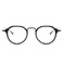 钛架眼镜框/万年龟同款1/纯钛眼镜白底实物图
