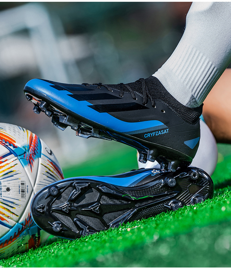 跨境代发新款足球鞋男青少年学生TF碎钉AG长钉比赛训练足球鞋现货详情17