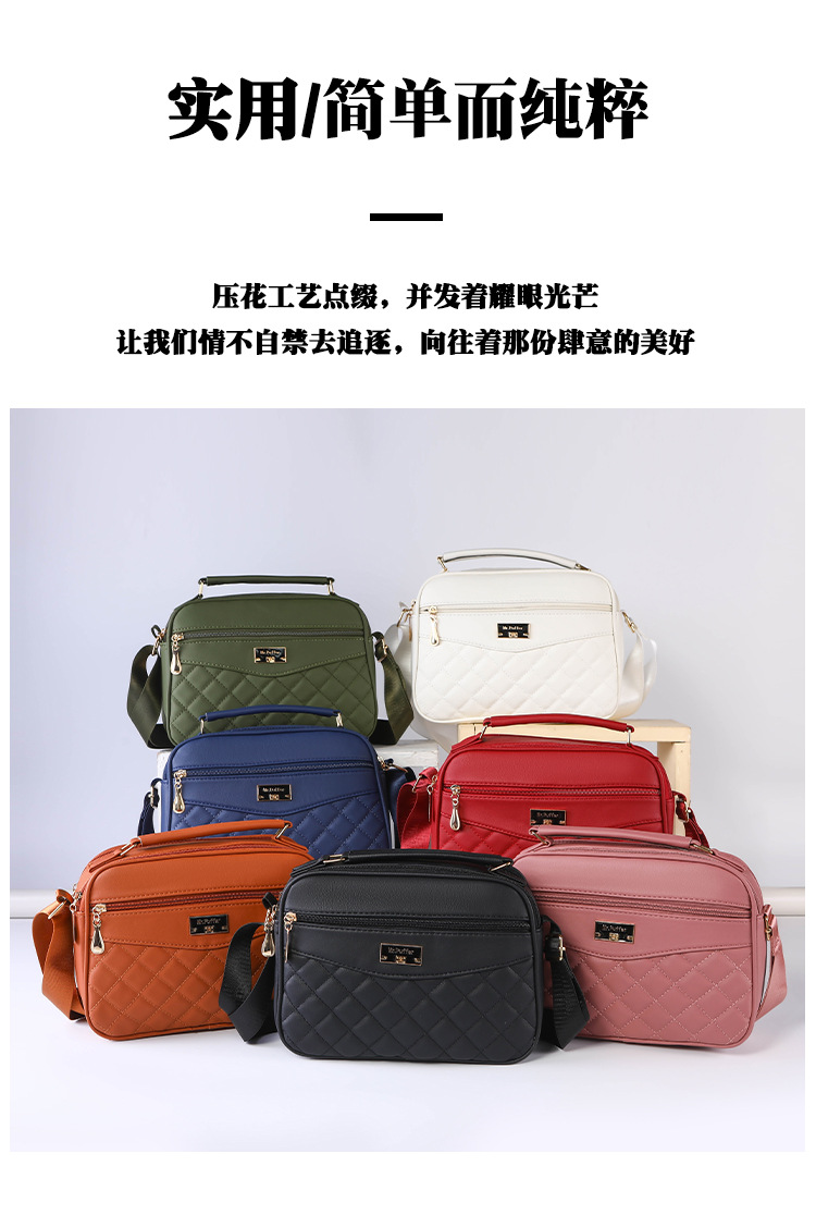 厂家直销潮流bags2025新女士中号单肩斜挎包大容量手提包外贸代发详情10