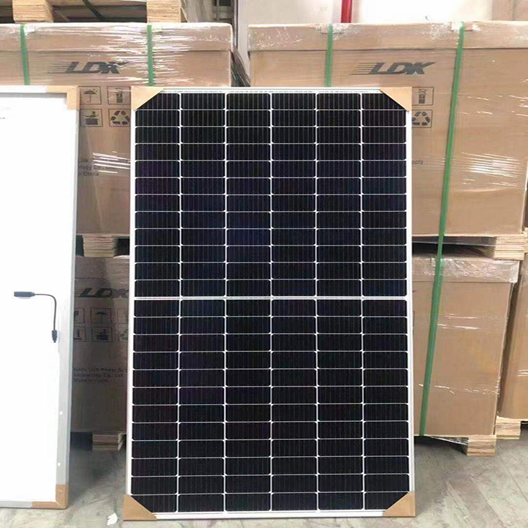 Ldk Single Crystal Half Piece 445W Double Glass Double-Sided Power Generation Module Single Glass 450W Solar Photovoltaic Panel Specification drawing