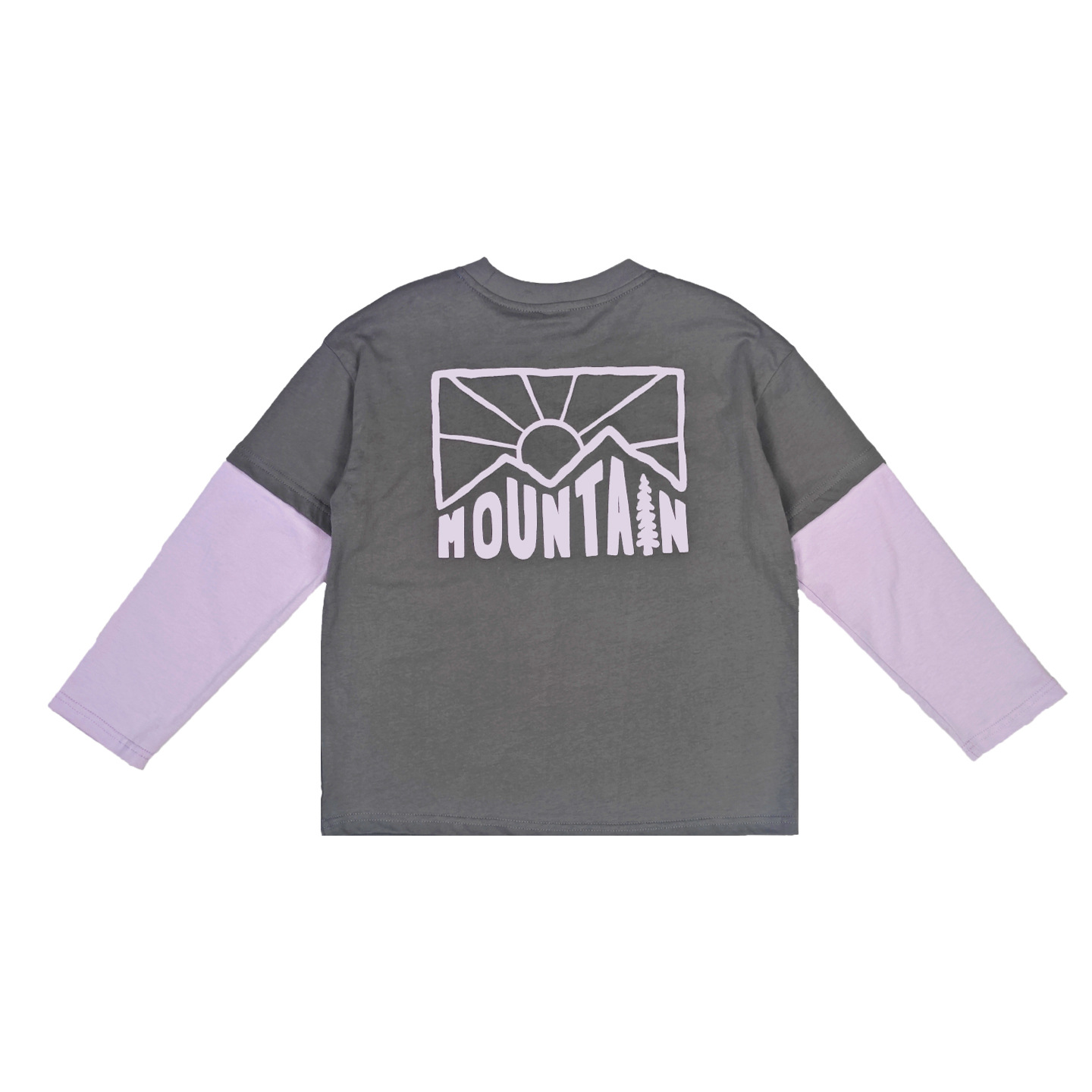 Autumn Boys' long-sleeved T-shirt 2025, Xinshan series loose children's clothing, autumn pure cotton top, two pieces for spring and autumn children's leave Application Scenario