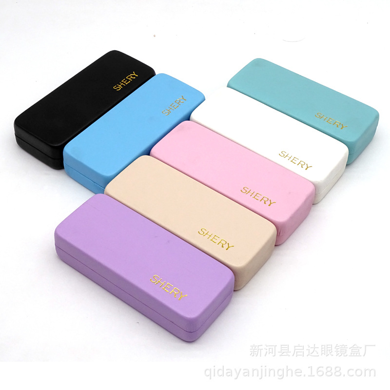 眼镜盒/眼镜包/眼镜布/眼镜盒配件/螺丝套盒白底实物图