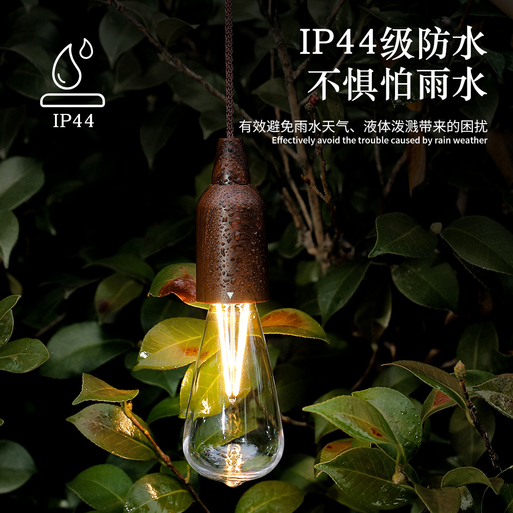户外拉线灯露细节图