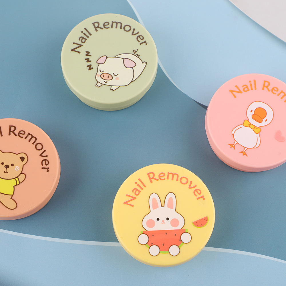 bk新款水果味卸甲巾48片油性滋润洗甲水卸甲棉片清洁棉整盒批发美容护肤彩妆美甲用品详情7