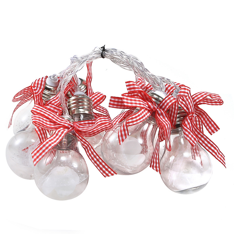Cross-border new LED bulbs, light strings, Christmas Nordic home decoration lights, colored light strings, pendants, photo props Item Picture