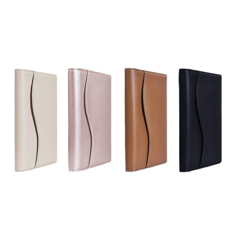 For Iphone Three-Fold Magnetic Card Bag Large Capacity Mobile Universal Magsafe Magnetic Card Bag Item Picture