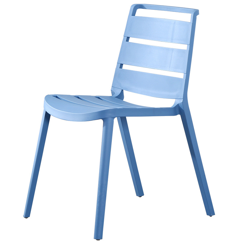 Pp Plastic Dining Chair Adult Hollow Breathable Chair Training Exhibition Exhibition Chair Can Be Stacked Dessert Restaurant Dining Chair Item Picture
