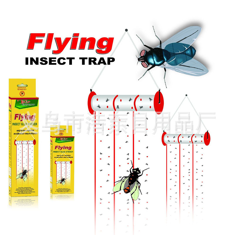 2 Export Manufacturers Sell 4 Meters Long Big Yellow Fly Roll Fly Glue Fly Paper Fly Stick Anti-Ultraviolet Uv Glue Fly Swatter Fly Tube Fly Roll Mosquito Moth Insect Glue Insecticidal Supplies Specification drawing