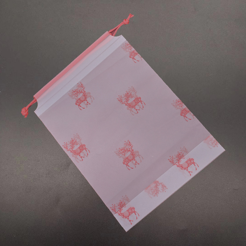 Frosted Bear Drawstring Pocket Cleansing Towel Drawstring Bag Towel Sock Storage Bag Wholesale Eva Bag Application Scenario