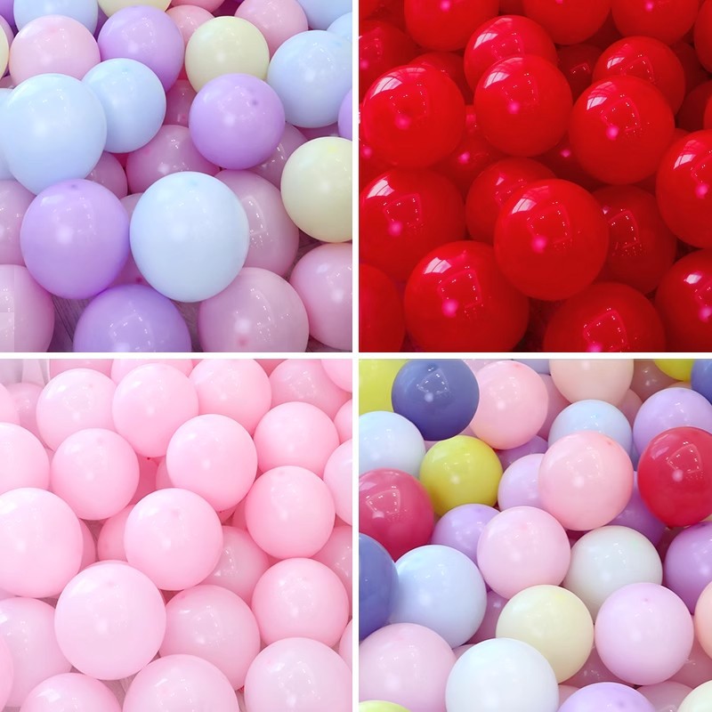 10-inch thickened latex balloon party decoration birthday scene arrangement supplies balloon wholesale advertising balloon customization Specification image