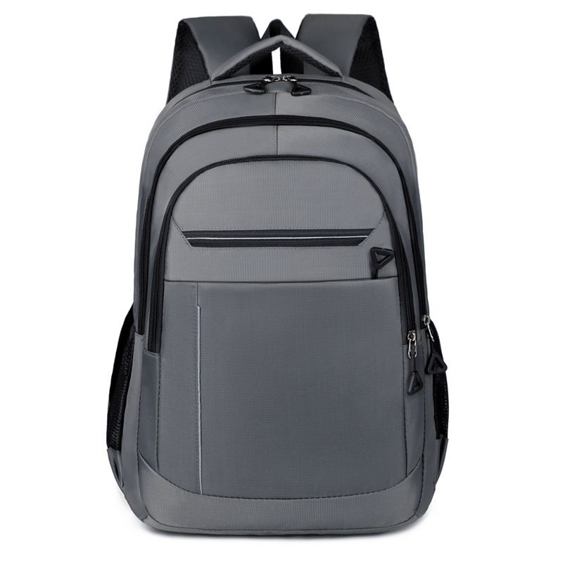 Foreign trade backpack, large capacity, high-end feel, business travel, men's computer backpack, college and middle school students' schoolbag, women's Item Picture
