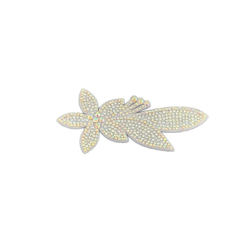 Wholesale diamond jewelry accessories, diy handcrafted jewelry parts, fashionable and versatile, 10cm, customizable hot melt adhesive diamond fabric stickers Item Picture