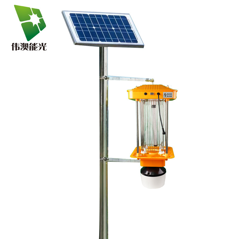 Weiao Agricultural Forestry Orchards, Cotton Field, Tea Garden, Mosquito And Insect Control Agricultural Use Of Frequency-Vibrating Solar Insect Killing Lamp Item Picture