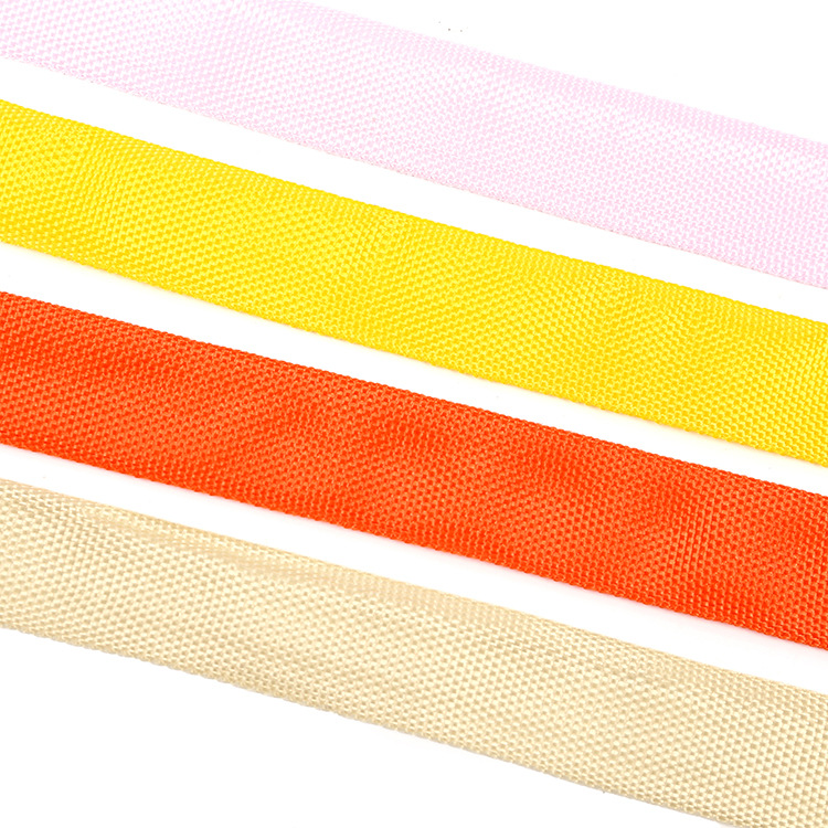 Manufacturers Wholesale Black And White Color Pp Portable Belt 300D Bag Side With Piping Encrypted Backpack Bag Webbed Specification drawing