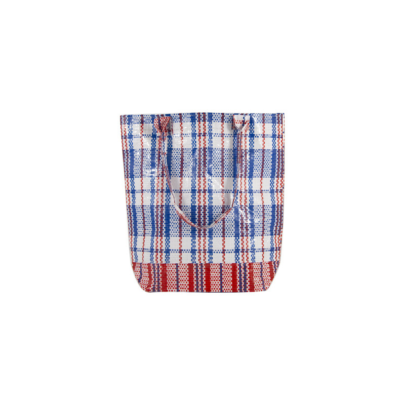 Custom-made PP snake skin hand-held woven bags are waterproof, durable, environmentally friendly, foldable and convenient to carry, such as for buying vegetables at the market Item Picture