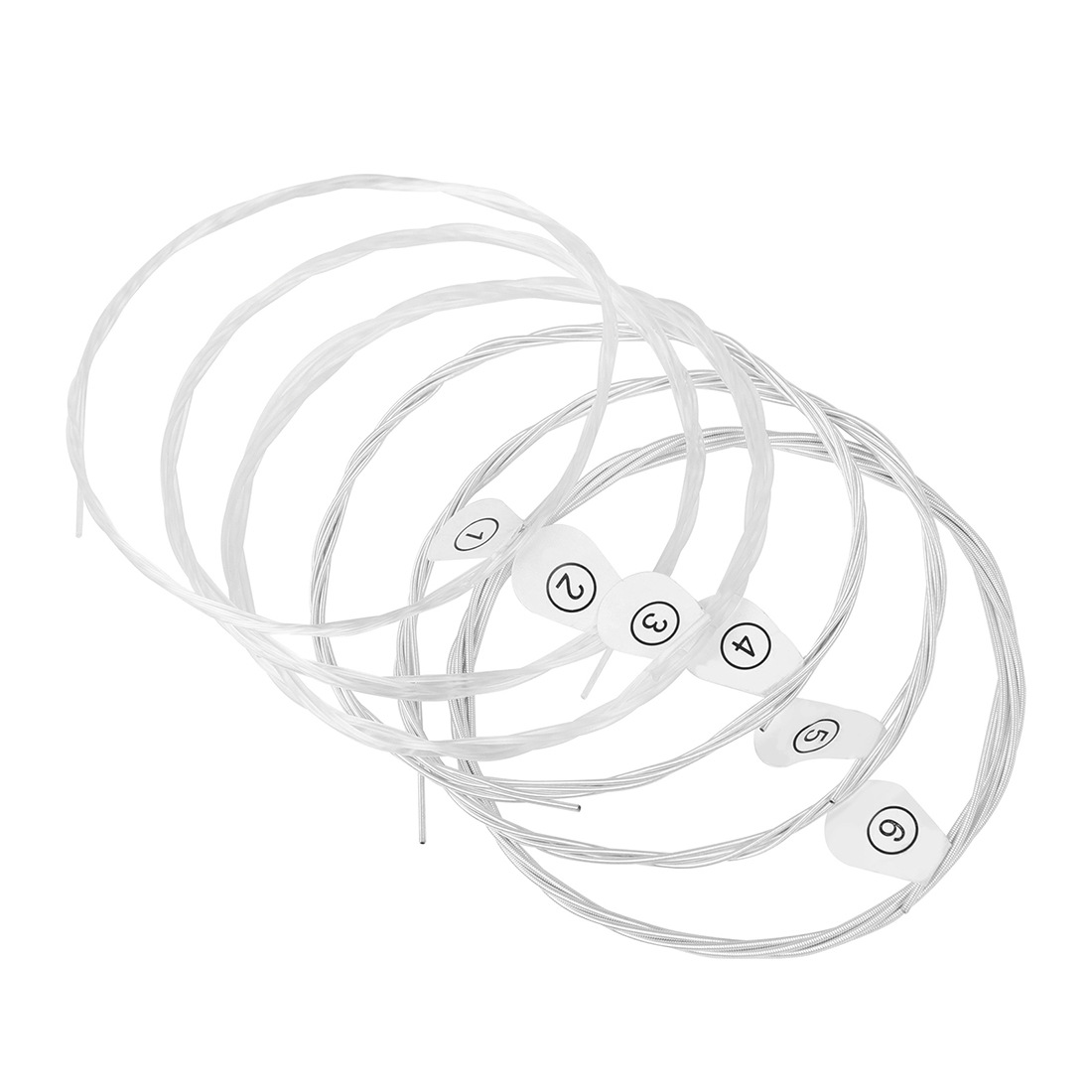 Wholesale of IRIN classical guitar strings with silver-plated copper alloy, PU coated nylon, and C313 classical guitar strings details Picture