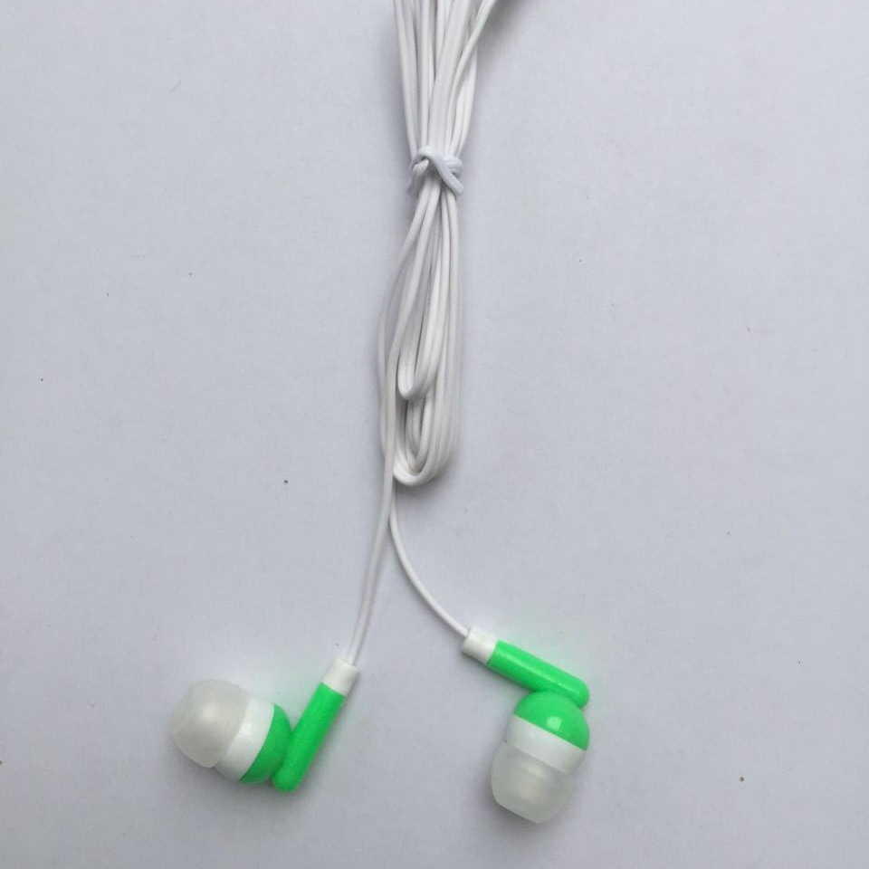 Factory wholesale mp3/mp4 music wired headphones, in-ear, cross-border export, universal color headphones for mobile phones and tablets details Picture