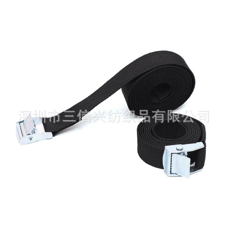 Zinc alloy luggage rack buckle straps, adjustable tension straps for trucks, motorcycles and outdoor use Application Scenario