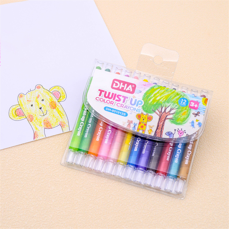蜡笔/蜡笔套装/世界杯/学生用品学生卡通/身体彩绘棒产品图