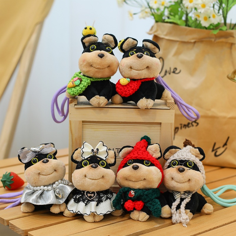 毛绒公仔、玩偶、娃娃实物图