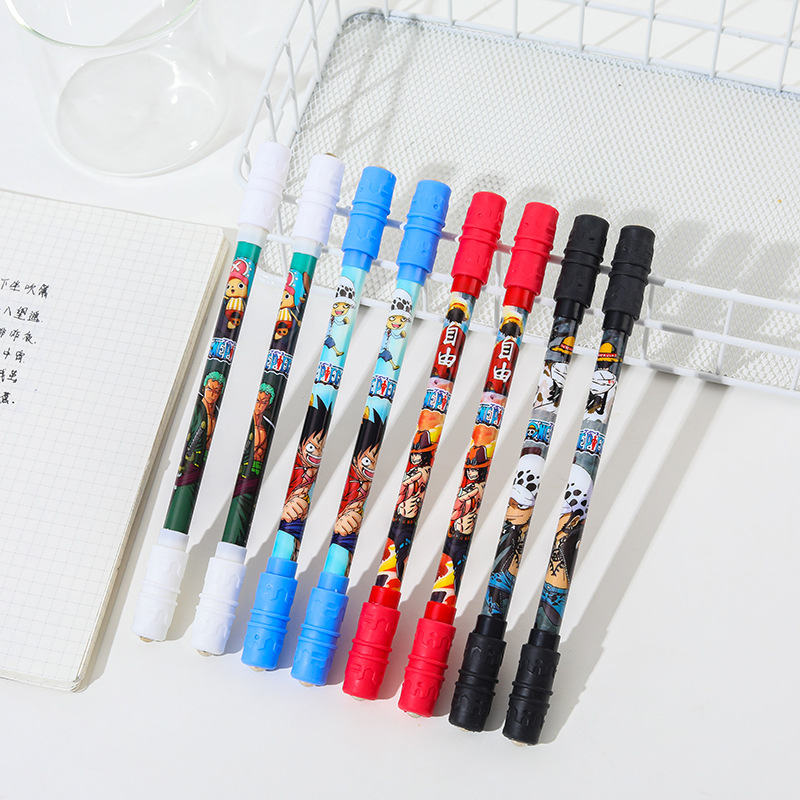 Yqiduo Cartoon Cartoon Revolving Pen Special Pen Student Neutral Pen Personality Decompression Gift Pen Signature Pen Wholesale details Picture
