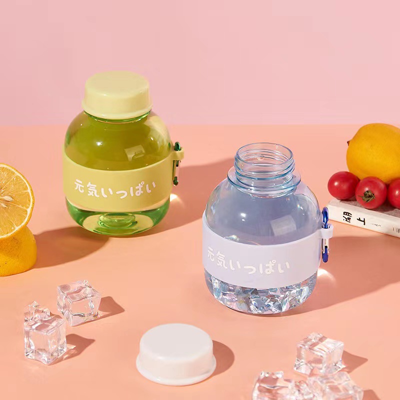 Small Pocket Water Cup Portable Small Capacity Mini Plastic Cup Genchi Day Students Summer Straight Drink Ins Cups details Picture
