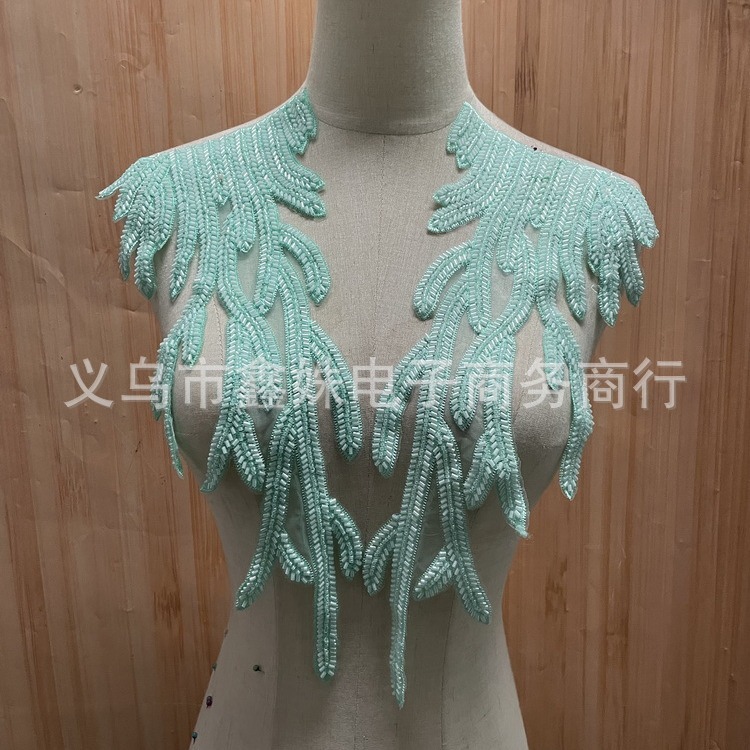 New in-stock lace beaded embroidery matching dress decoration sofa accessories diy clothing accessories and accessories Application Scenario