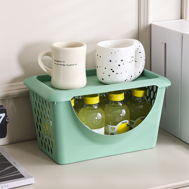 Snack Organizer Basket Home Desktop Organizer Box Sundry Fruit And Vegetable Beverage Organizer Box Kitchen Storage Box Home 癝郒 Application Scenario
