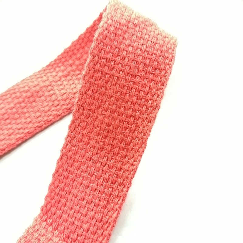 Recommend Factory Direct Selling Sp Line Polyester Cotton Webbing Bead Thickened Ordinary Cotton Belt Bag Imitation Cotton Canvas Webbing Item Picture