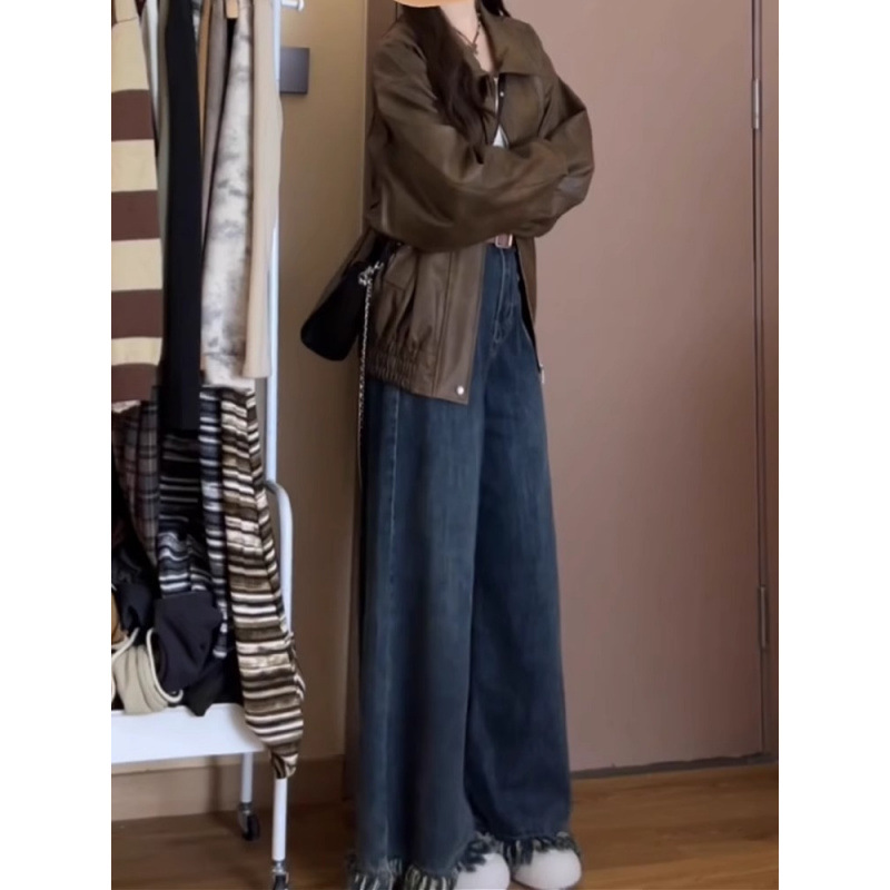 女式牛仔裤实物图