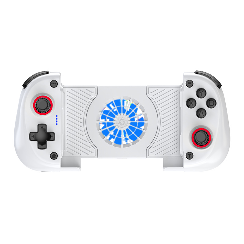 X3 estiramiento móvil gamepad con ventilador de enfriamiento PC pc android IOS bluetooth doble hall shake riel Item Picture