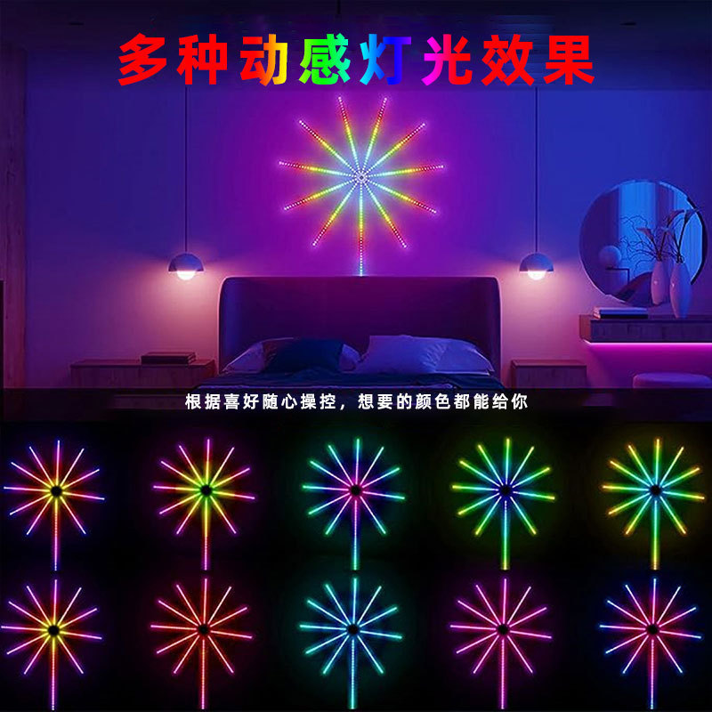 5v color fantasma lámpara de humo usb baja tensión led lámpara de humo decorativa con bluetooth control de voz rgb atmósfera luz de humo transfronteriza Specification image