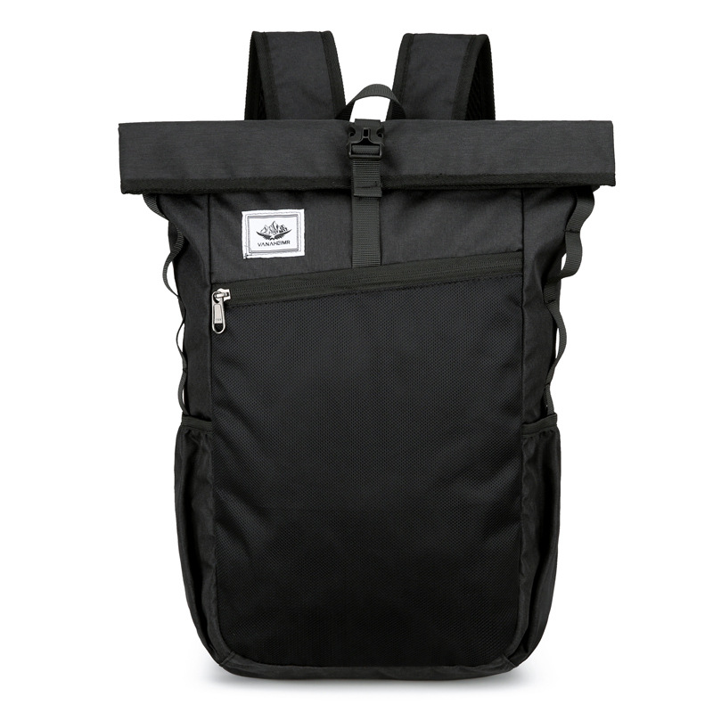Folding backpacks for men, light and portable storage travel bags for men, large-capacity computer bags for junior high school, senior high school and college students, and schoolbags for men Item Picture