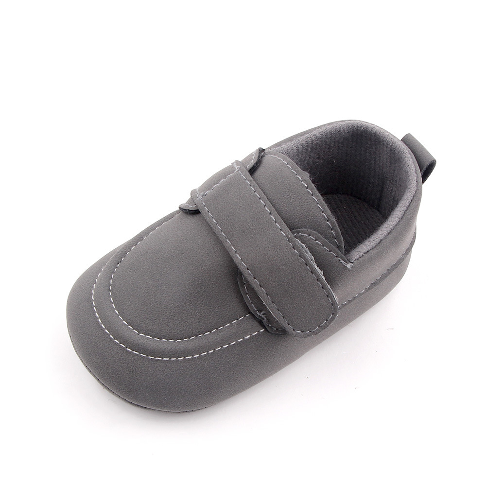 Spring and autumn baby sports shoes, indoor Velcro soft-soled anti-kick baby walking shoes 2595 Item Picture