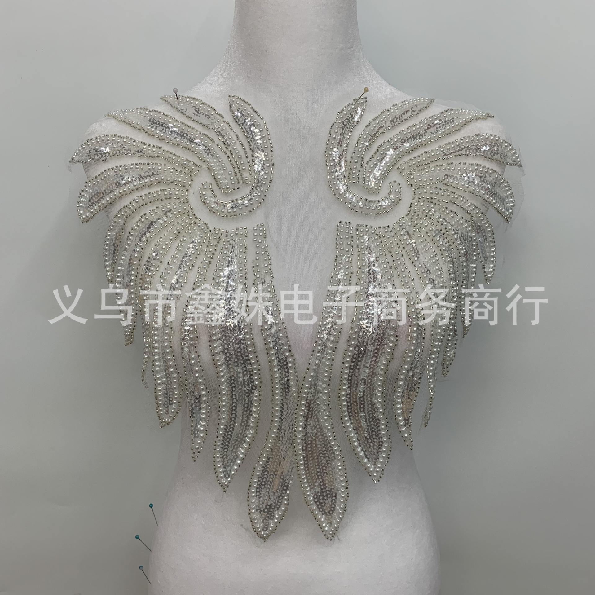 New beaded embroidery beaded clothing accessories decals details Picture
