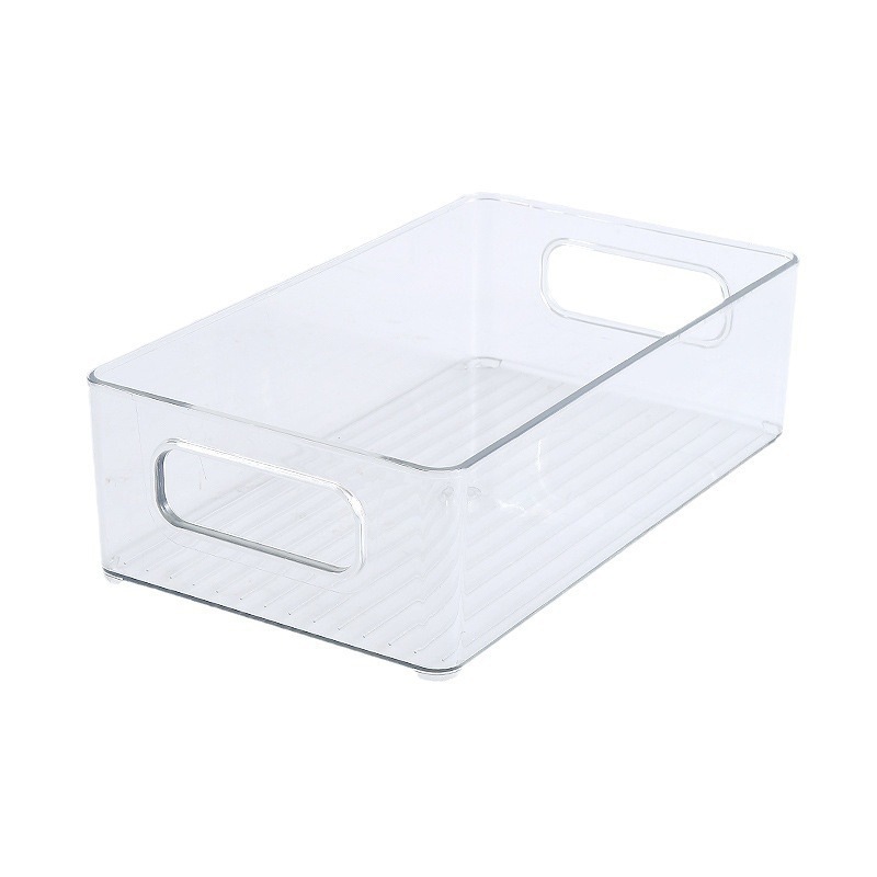 Thickened acrylic storage box, high-definition transparent home desktop, beauty, mask, snack and sundries storage rack Item Picture