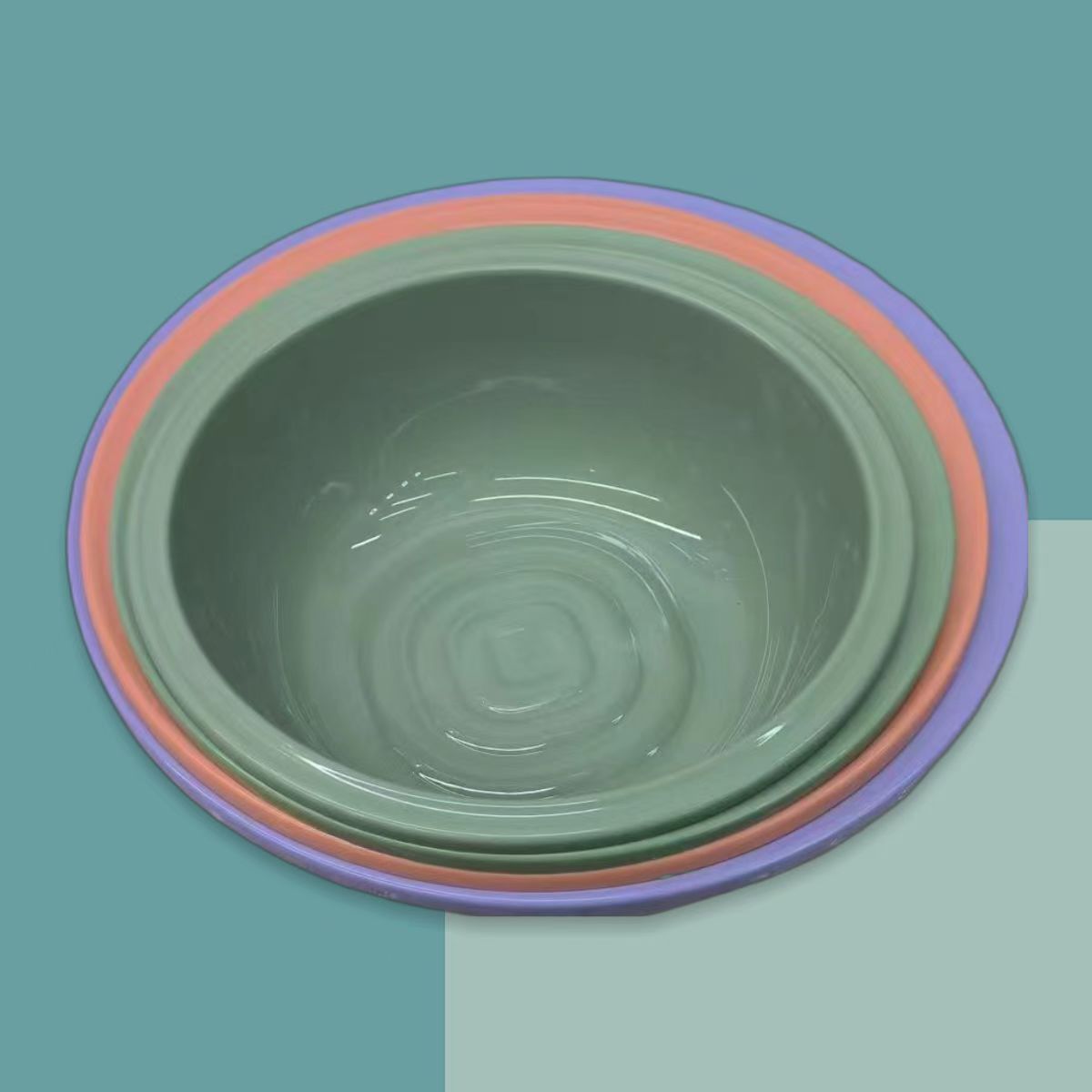 Household thickened laundry and washbasin, simple plastic basin, student dormitory foot basin, portable baby facial cleansing basin Item Picture