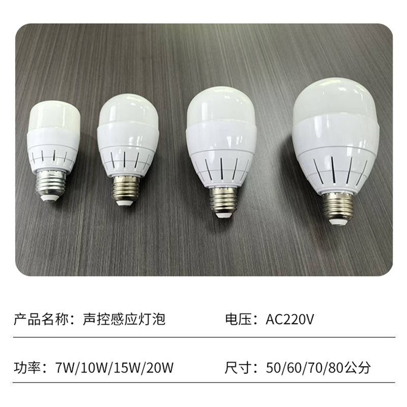 LED球泡灯实物图