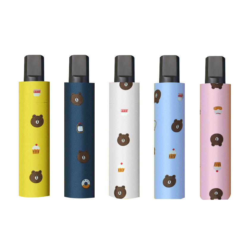 自动水果伞雨白底实物图