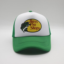 Amazon Bass pro shops Printed mesh hat summer outdoor shade casual duck Cap trucker hat
