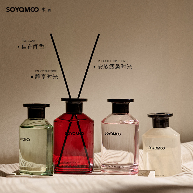 Osmanthus fragrance-free scented candles, traditional Chinese festival gifts and souvenirs, Longjing fragrances, home and office deodorizing decorative items, scented candles details Picture