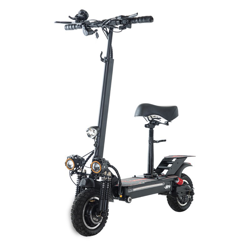 Cross-border ultra-light portable outdoor off-road aluminum alloy 2-wheeled 10 "adult folding electric scooter scooter scooter Item Picture