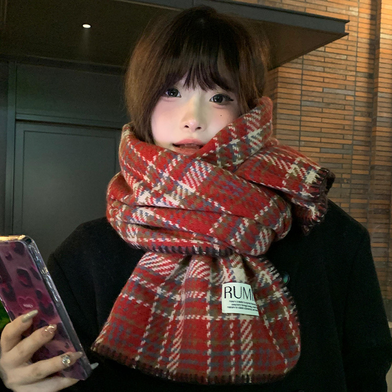 围巾/围巾真丝/袜子山羊绒/围巾女士长款时尚/围巾女长款百搭细节图