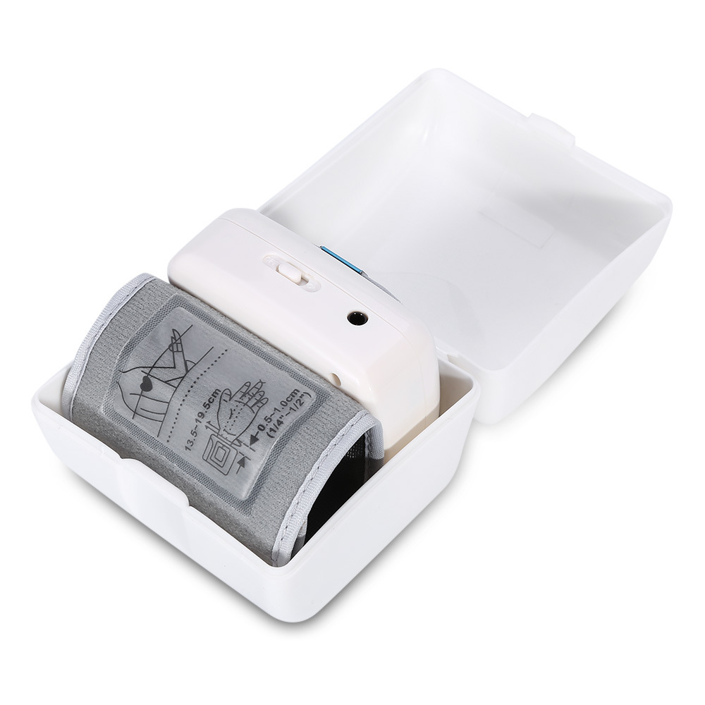 Foreign Trade English Home Automatic Smart Wrist Electronic Sphygmomanometer Lithium Electric Speech Sphygmomanometer Blood Pressure Meter Item Picture