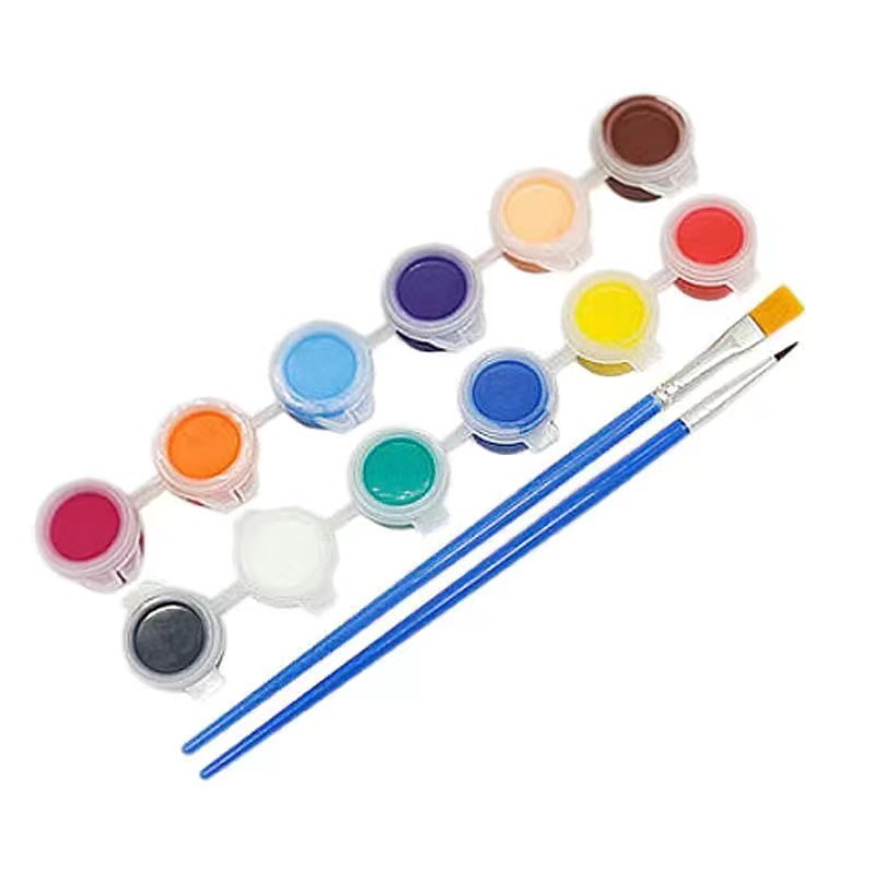 水粉颜料/美术/颜料/油画颜料/马利水彩颜料白底实物图