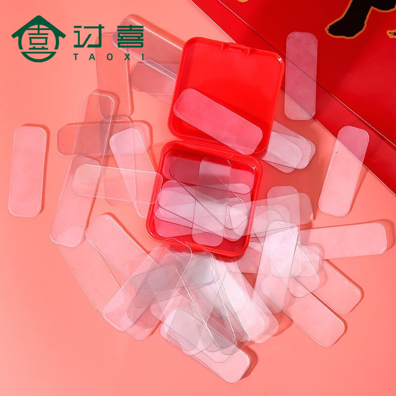 新年对联专用双面贴透明盒装春联胶结婚乔迁对联胶地摊春联贴批发