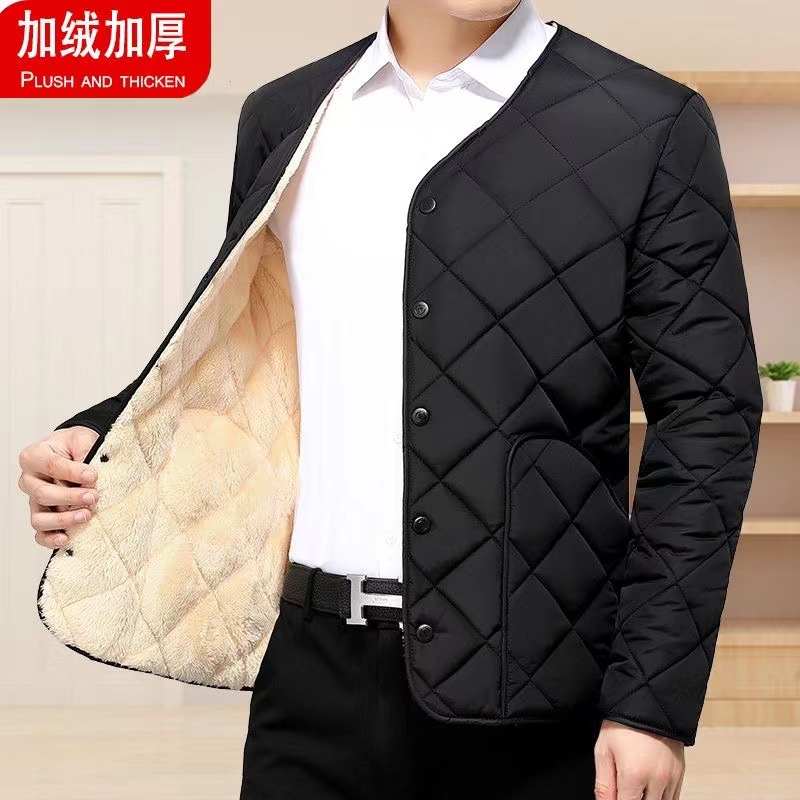 For middle-aged and elderly people, there are cotton-padded jackets with thick inner linings, men's cotton-padded jackets, loose winter versions, and long-sleeved cotton-padded jackets for grandpa warmth Specification image